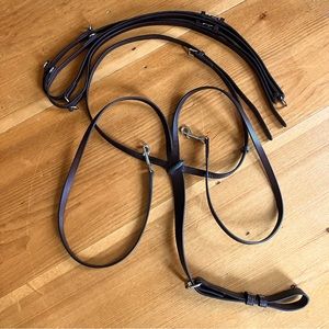 Tory Leather German Martingale